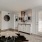 living room with a coffee table